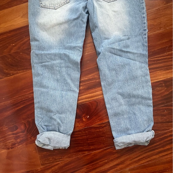 One Teaspoon Awesome Baggies 'Hustler' Ripped Relaxed Tapered Leg Jeans Size 32 - Picture 3 of 15